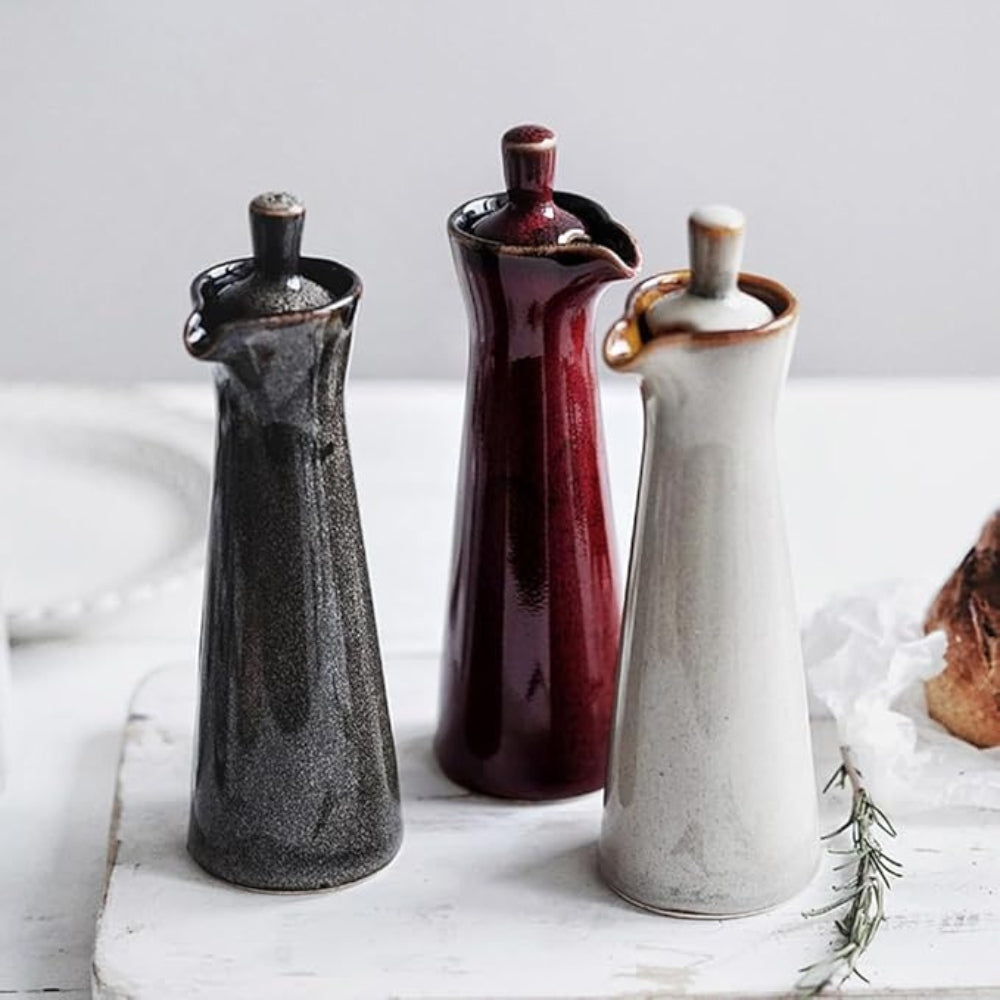 Japanese-Inspired Ceramic Condiment Bottle 1