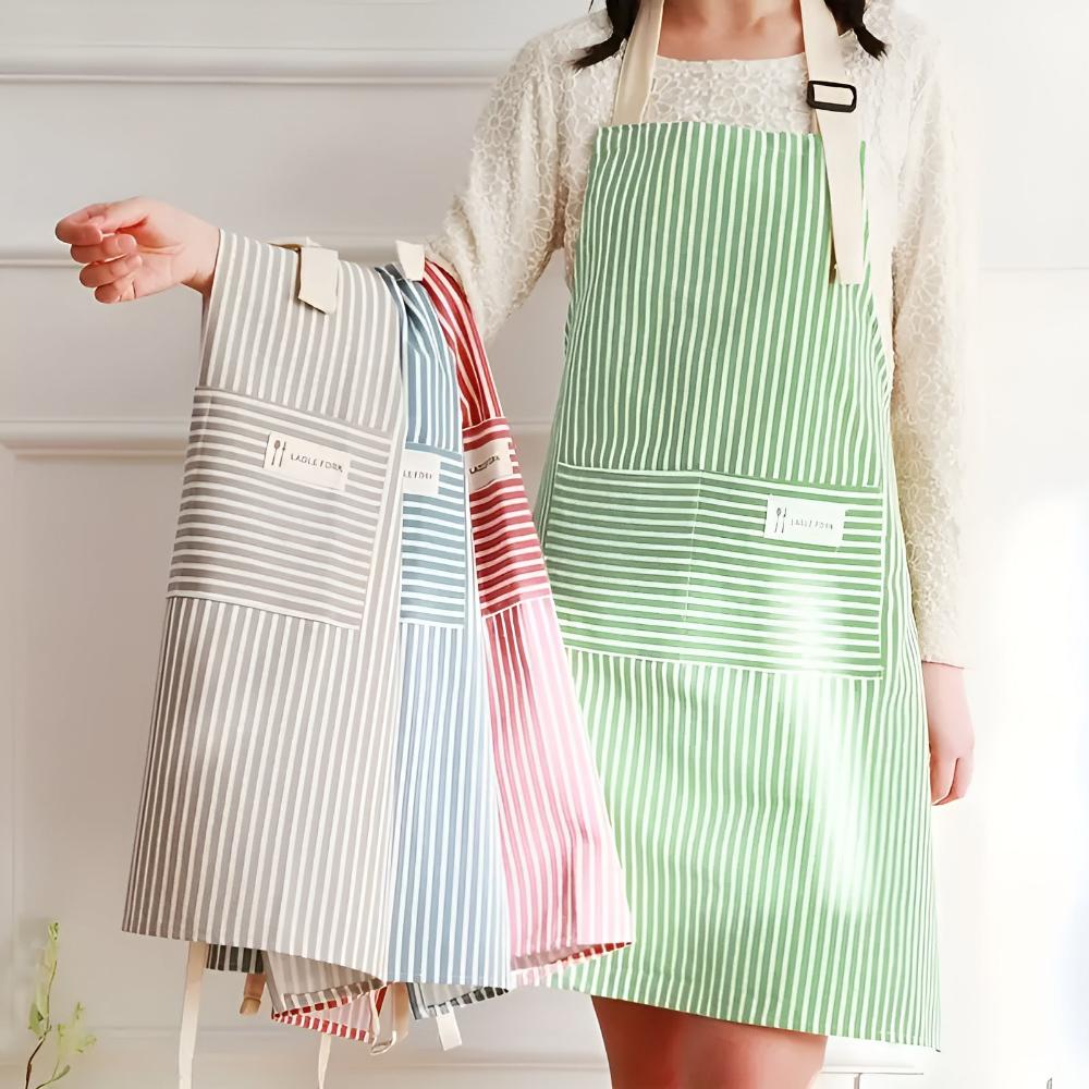 Kawaii Stripes Apron 1