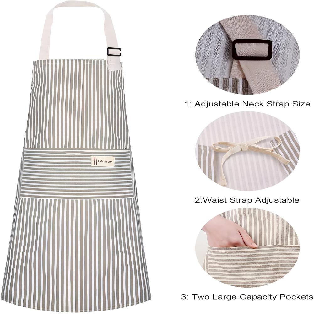 Kawaii Stripes Apron 4