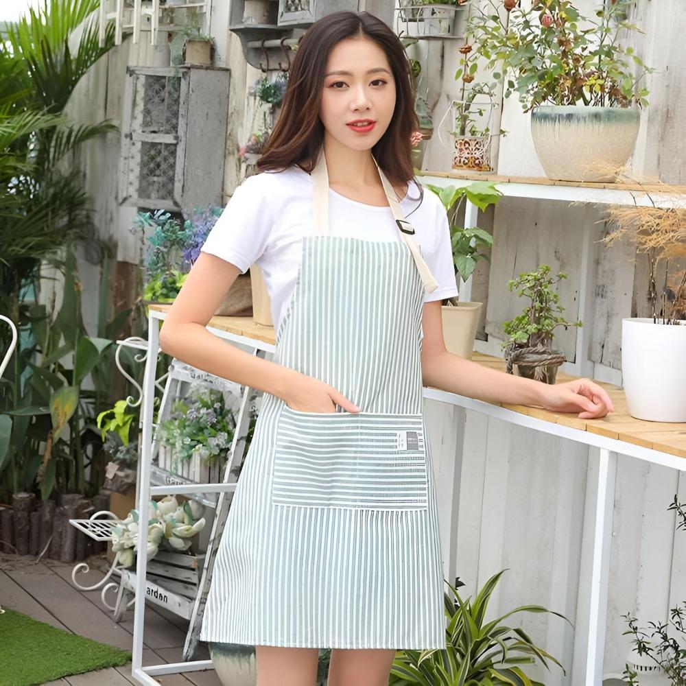 Kawaii Stripes Apron 6