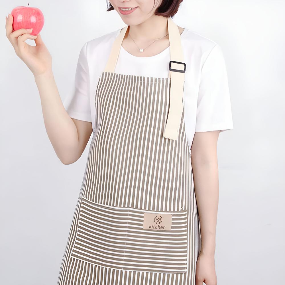 Kawaii Stripes Apron 8