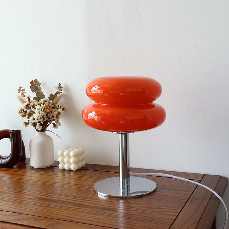 Italian Designer Glass Table Lamp | Modern Sculptural Lighting