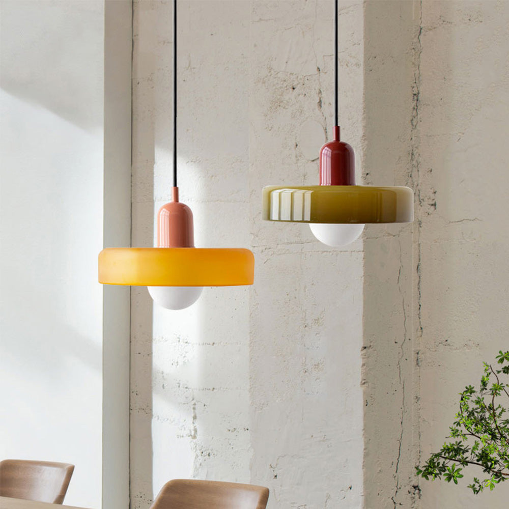 Luminara | Artistic Colorful Glass Kitchen Pendant Lighting Fixture 1