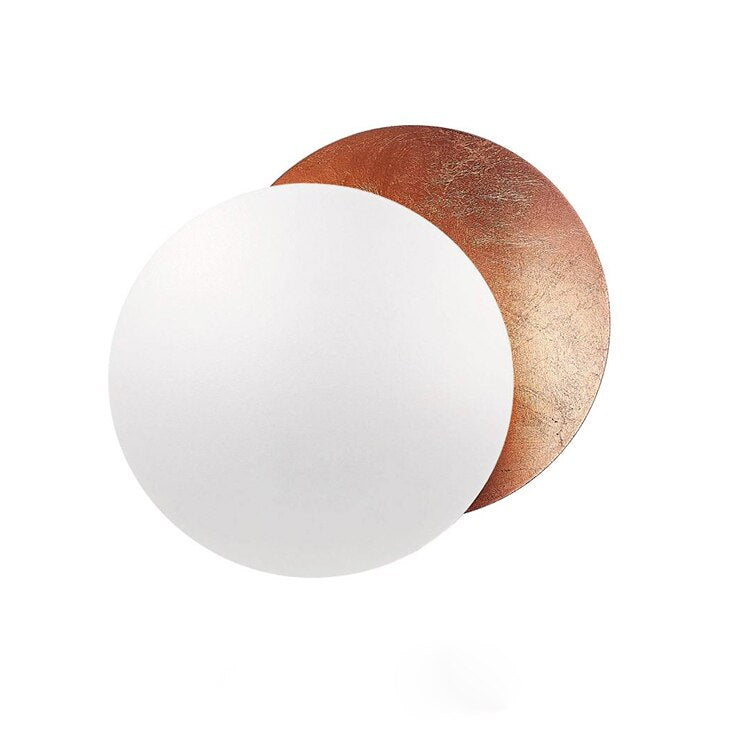 Lunaris | Elegant Modern Dual Disc LED Wall Sconce Light 7