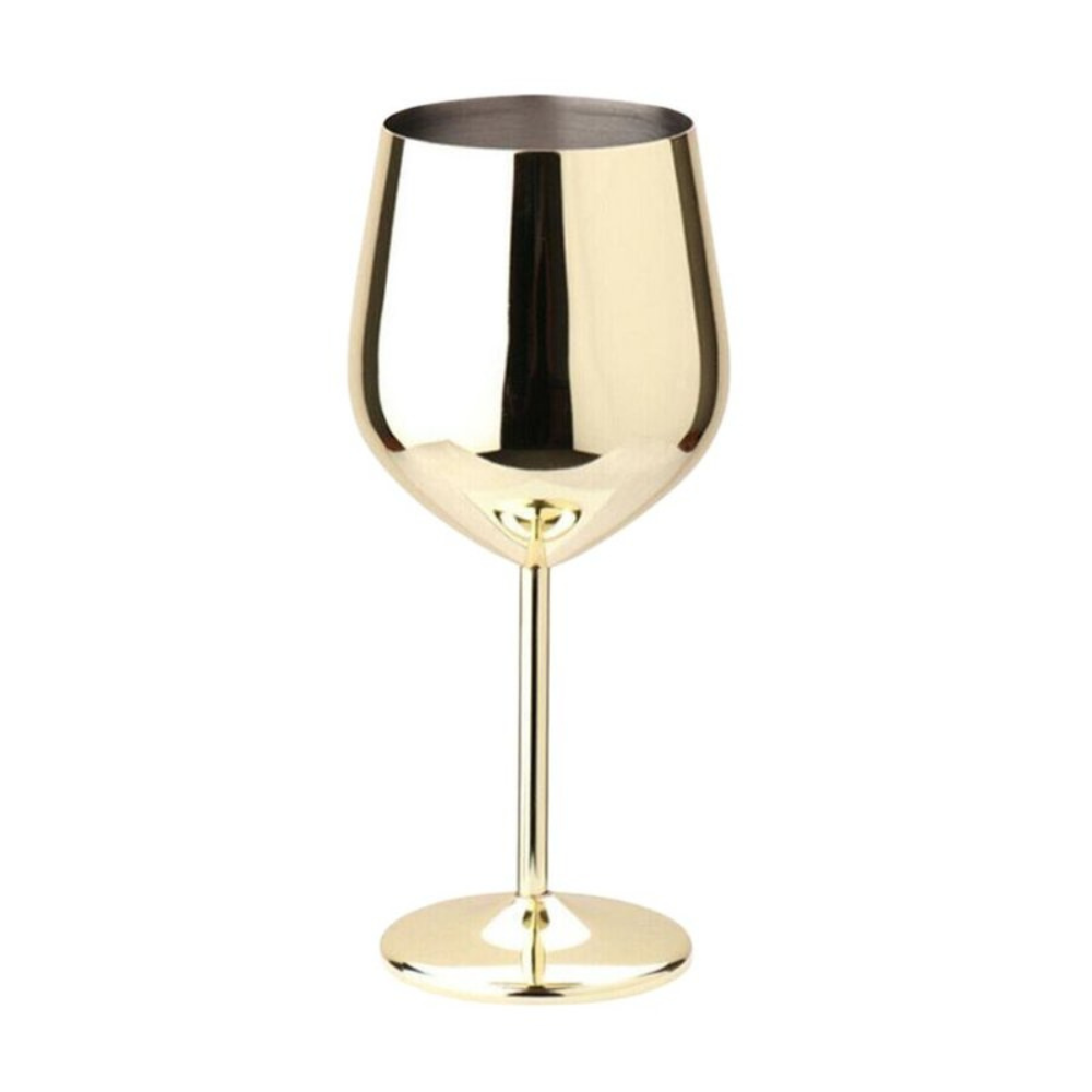 Lustrous Stainless Steel Wine Glass 6