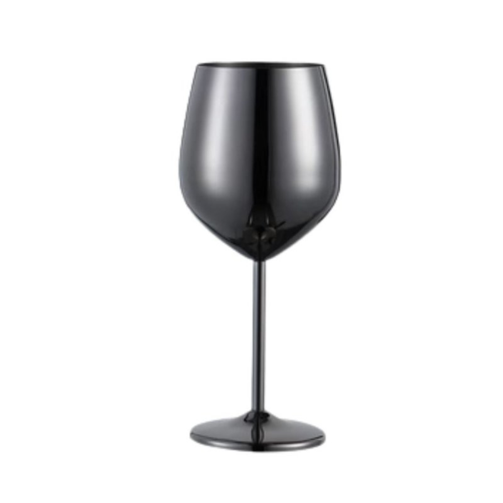 Lustrous Stainless Steel Wine Glass 8