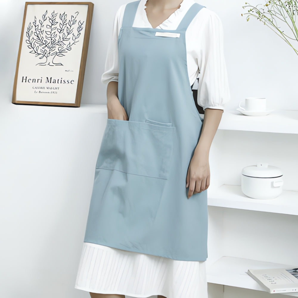 Minimalist Cross-Back Apron 0