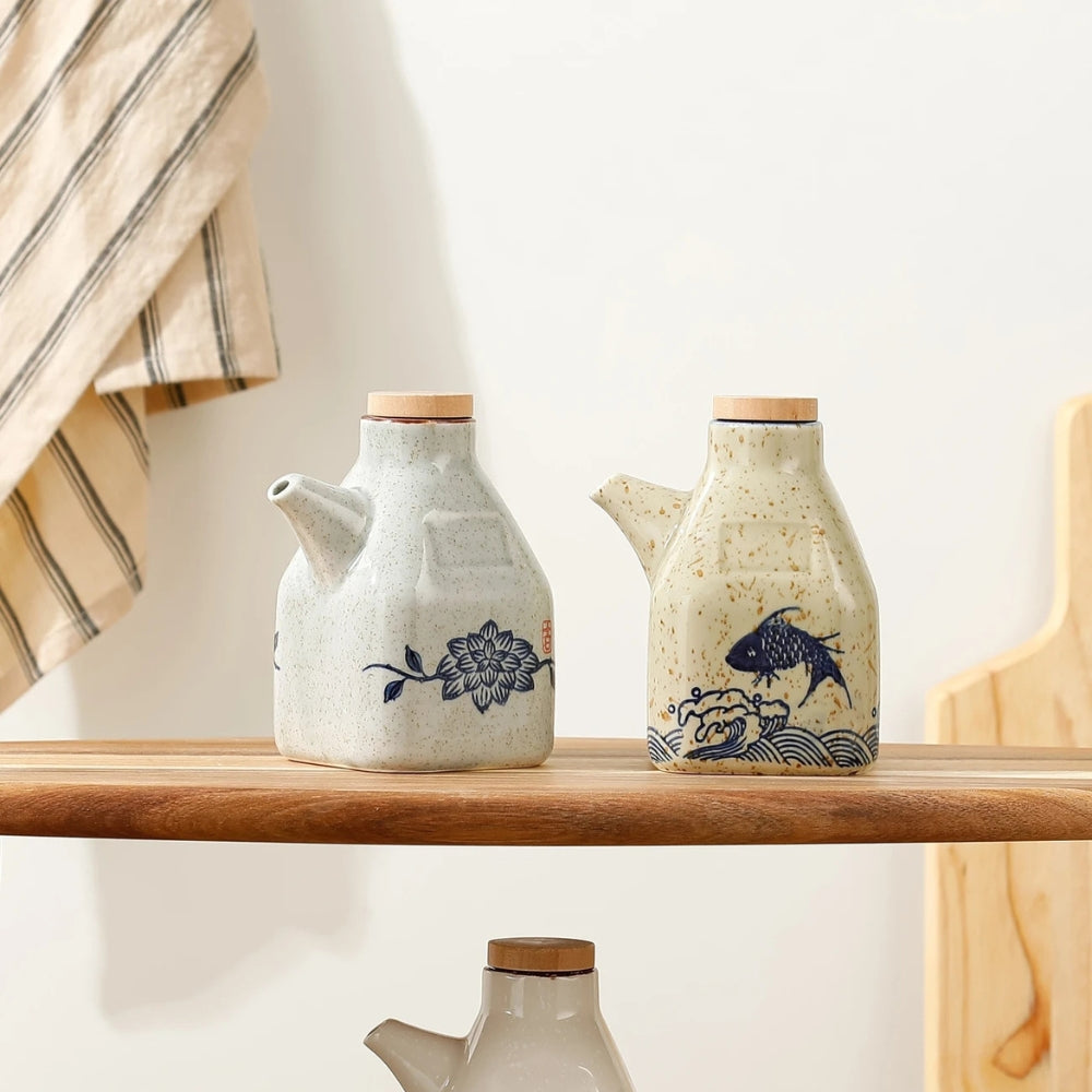 Mizuno Ceramic Oil and Sauce Dispenser 5