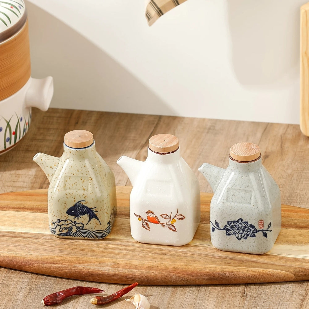 Mizuno Ceramic Oil and Sauce Dispenser 7