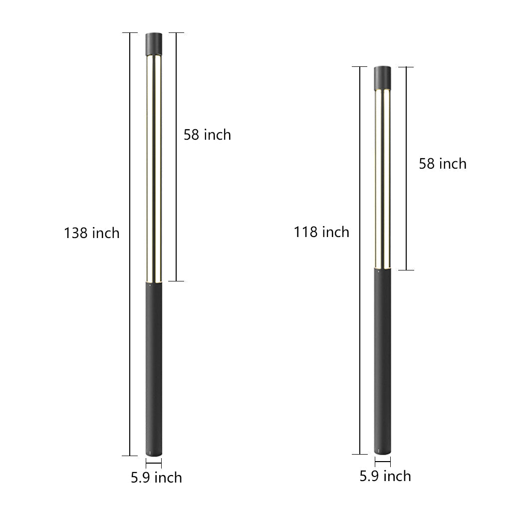Modern LED Garden Light | IP54 Waterproof Bollard for Elegant Outdoor Illumination 7