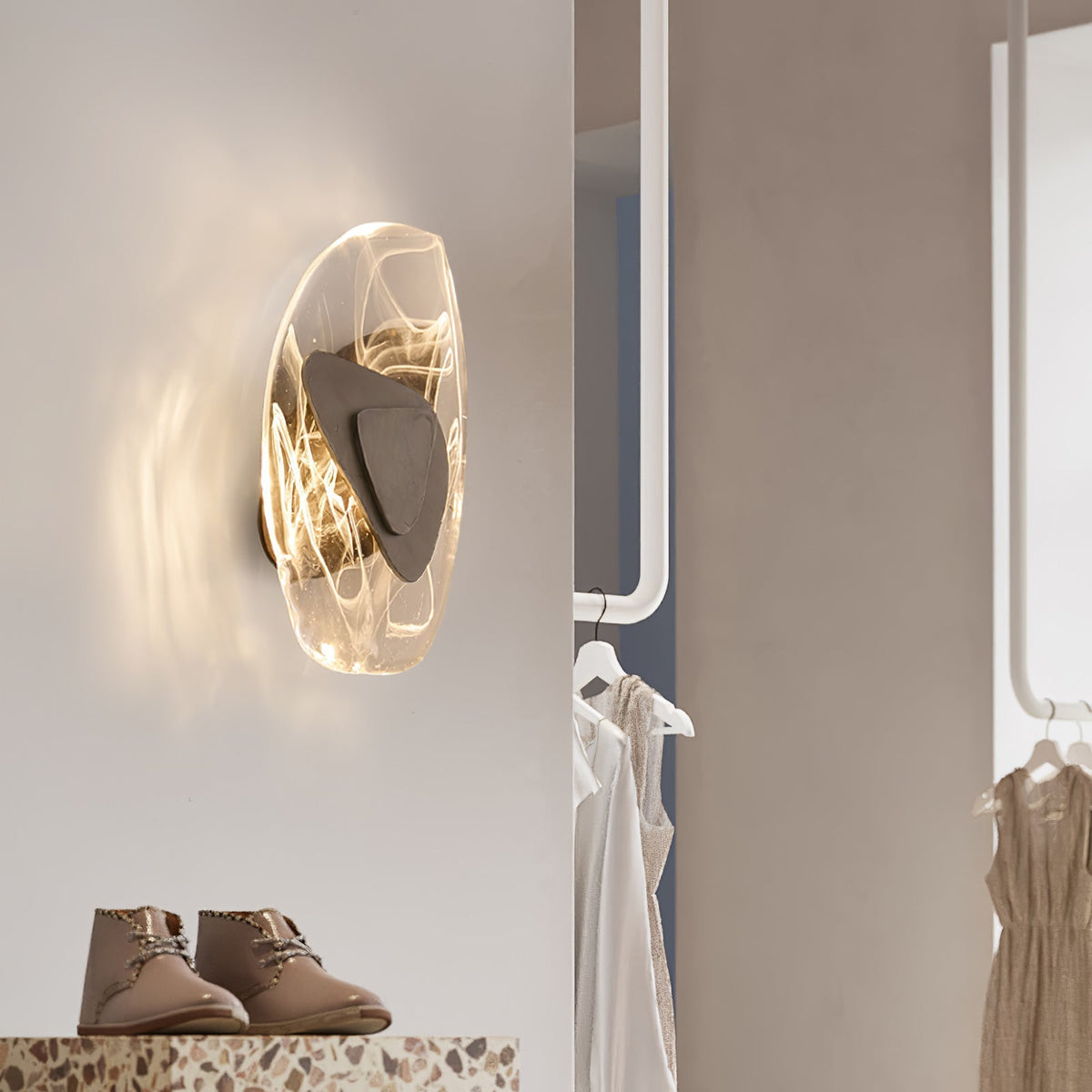 Modern LED Wall Sconce Lighting with Adjustable Color Temperature | Stylish Fixture for Ambient Illumination