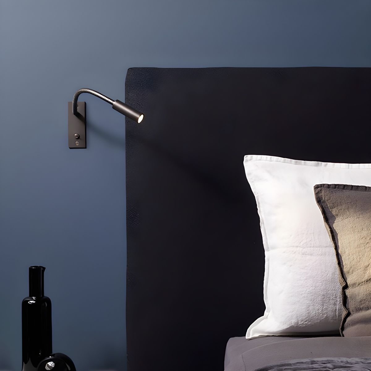 Modern LED Wall Sconces | Adjustable Gooseneck Design for Targeted Illumination