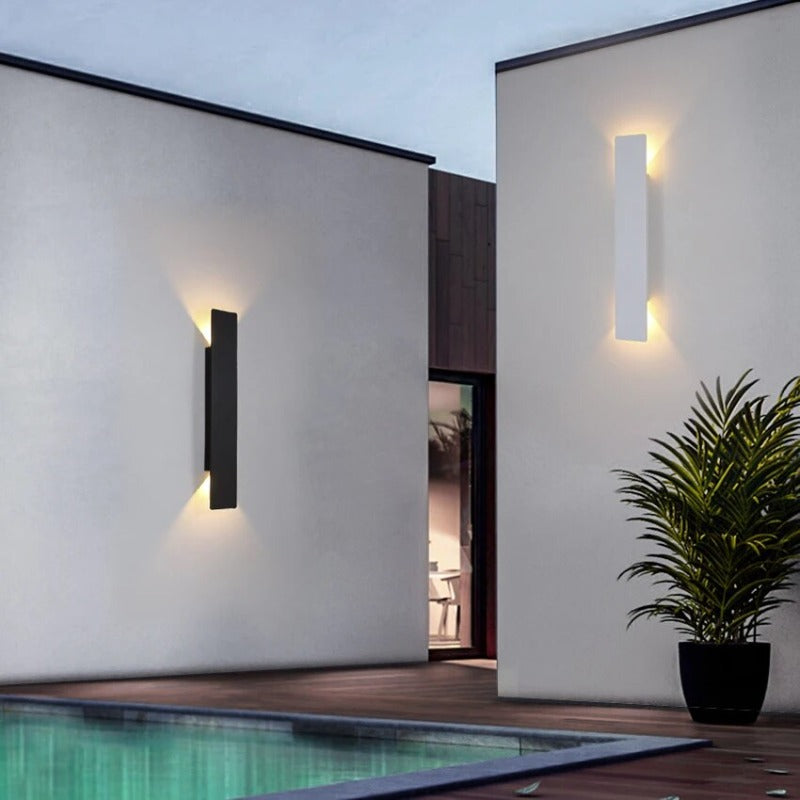 Modern Outdoor Wall Light | Durable Aluminum Design with Energy-Efficient LED | Stylish Illumination for Patios and Gardens 2