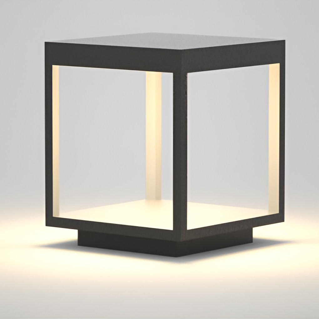Modern Solar Outdoor Post Light with Warm White Glow | Stylish Illumination for Gardens and Patios 5