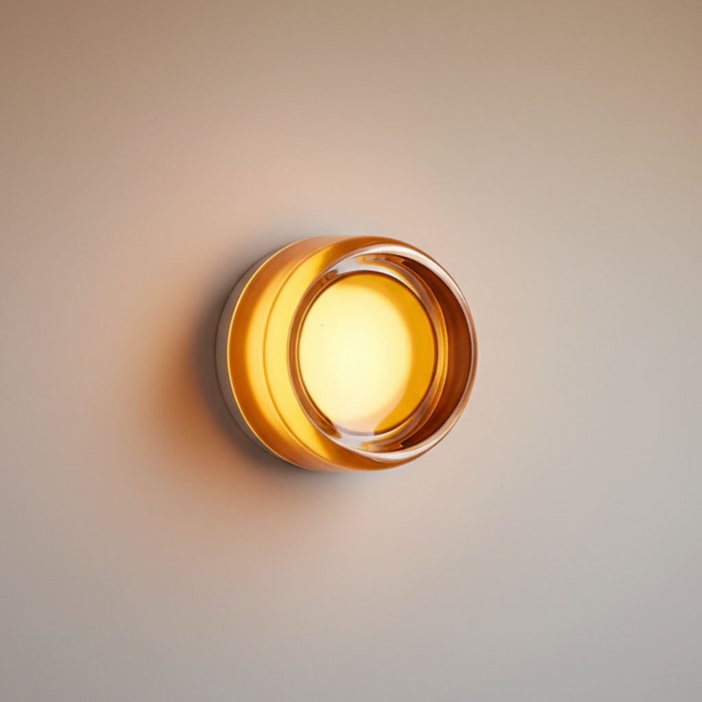 Modern Wall Sconce Lighting with Textured LED Glow | Minimalist Design for Ambient Illumination