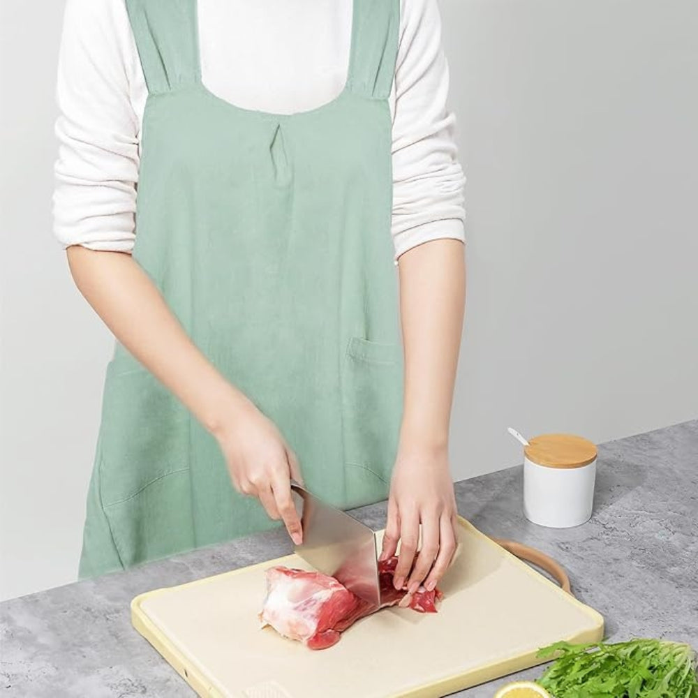 Nari Korean-Inspired Cross-Back Apron 3