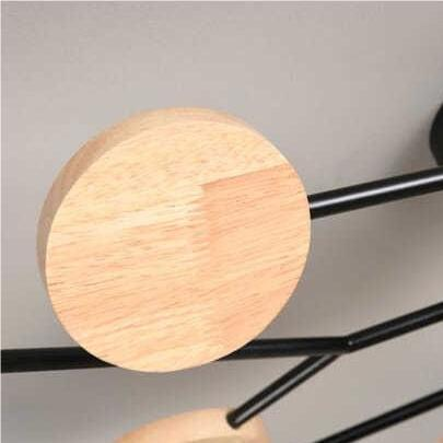 Naturalis | Elegant Organic Metal Ceiling Lamp for Dining Room Lights 1