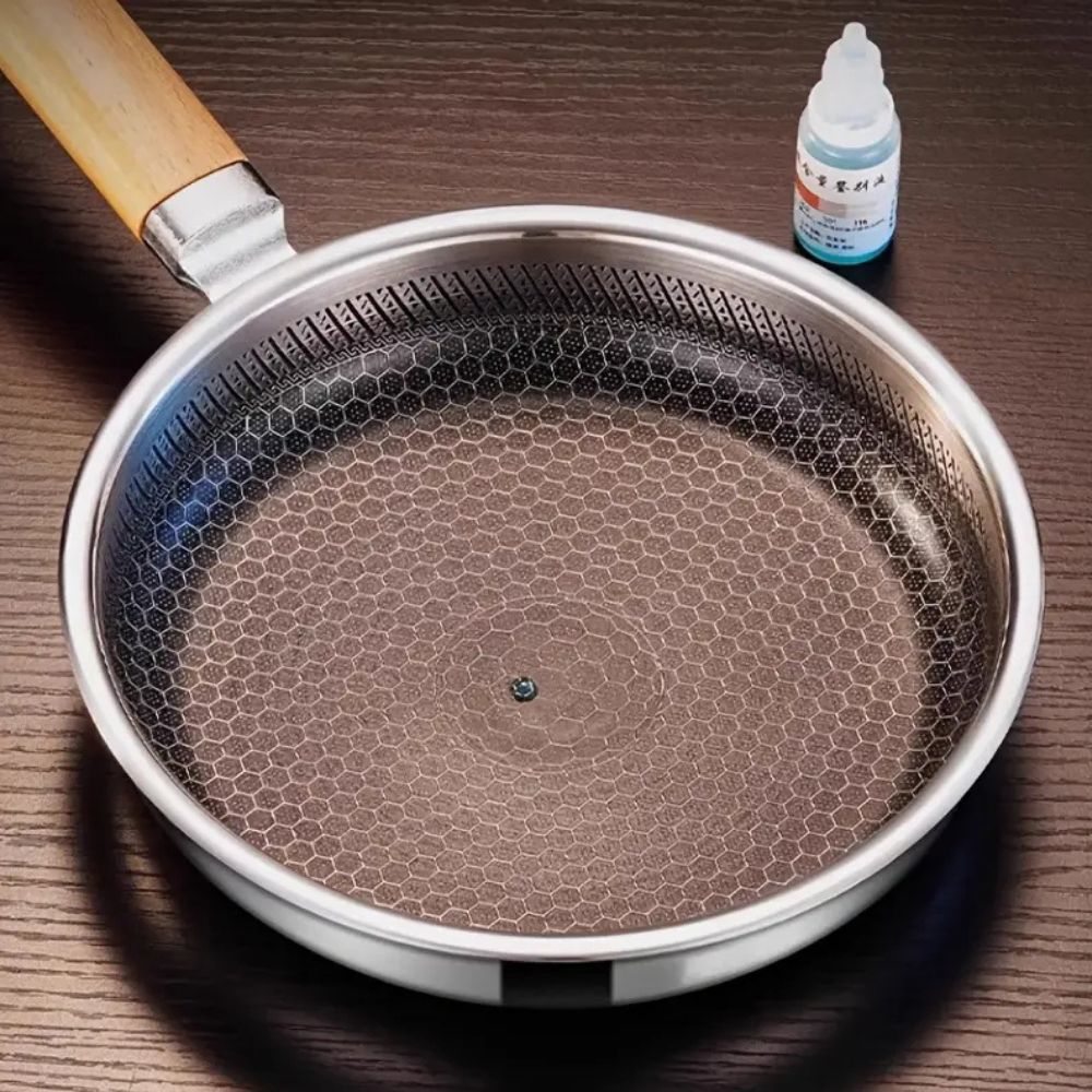 Nature Grip Stainless Steel Pan 3