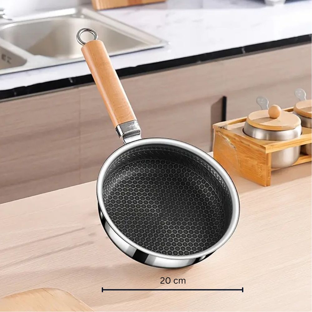 Nature Grip Stainless Steel Pan 5