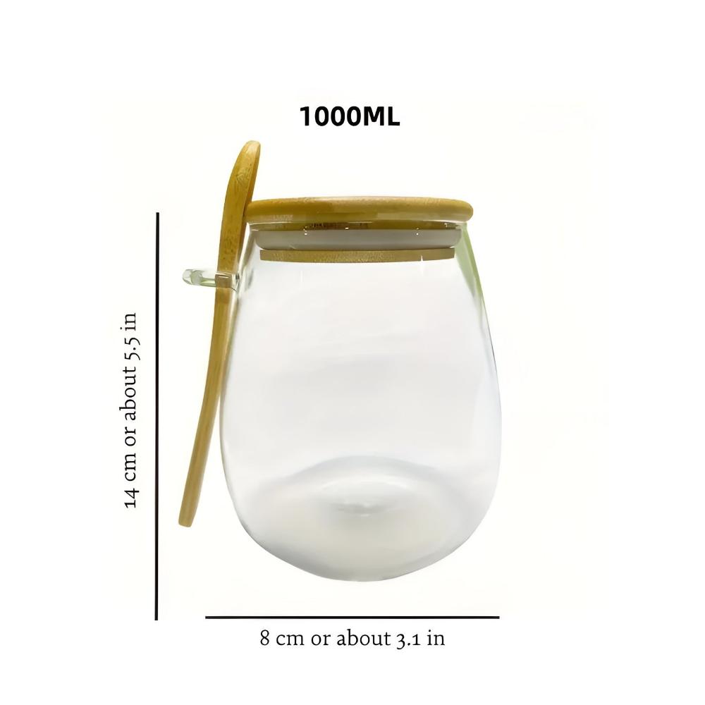 Nature's Pantry Glass Jar 0