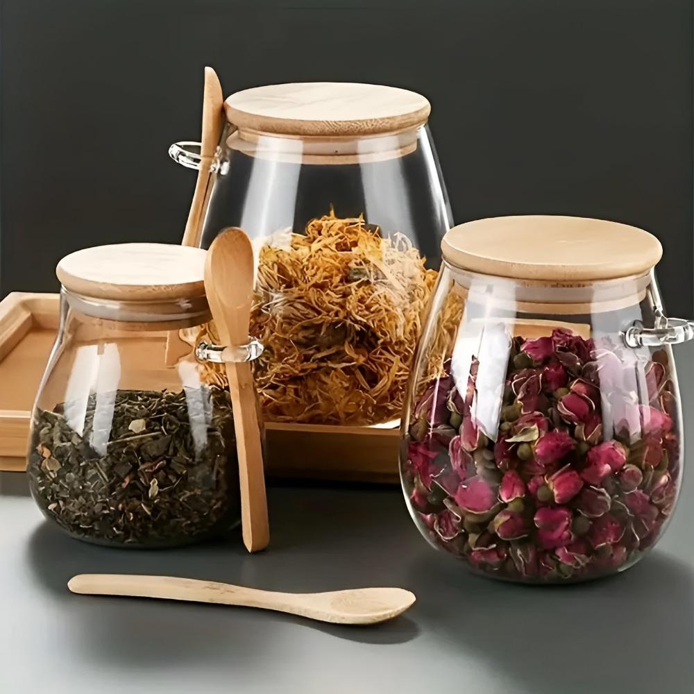 Nature's Pantry Glass Jar 1
