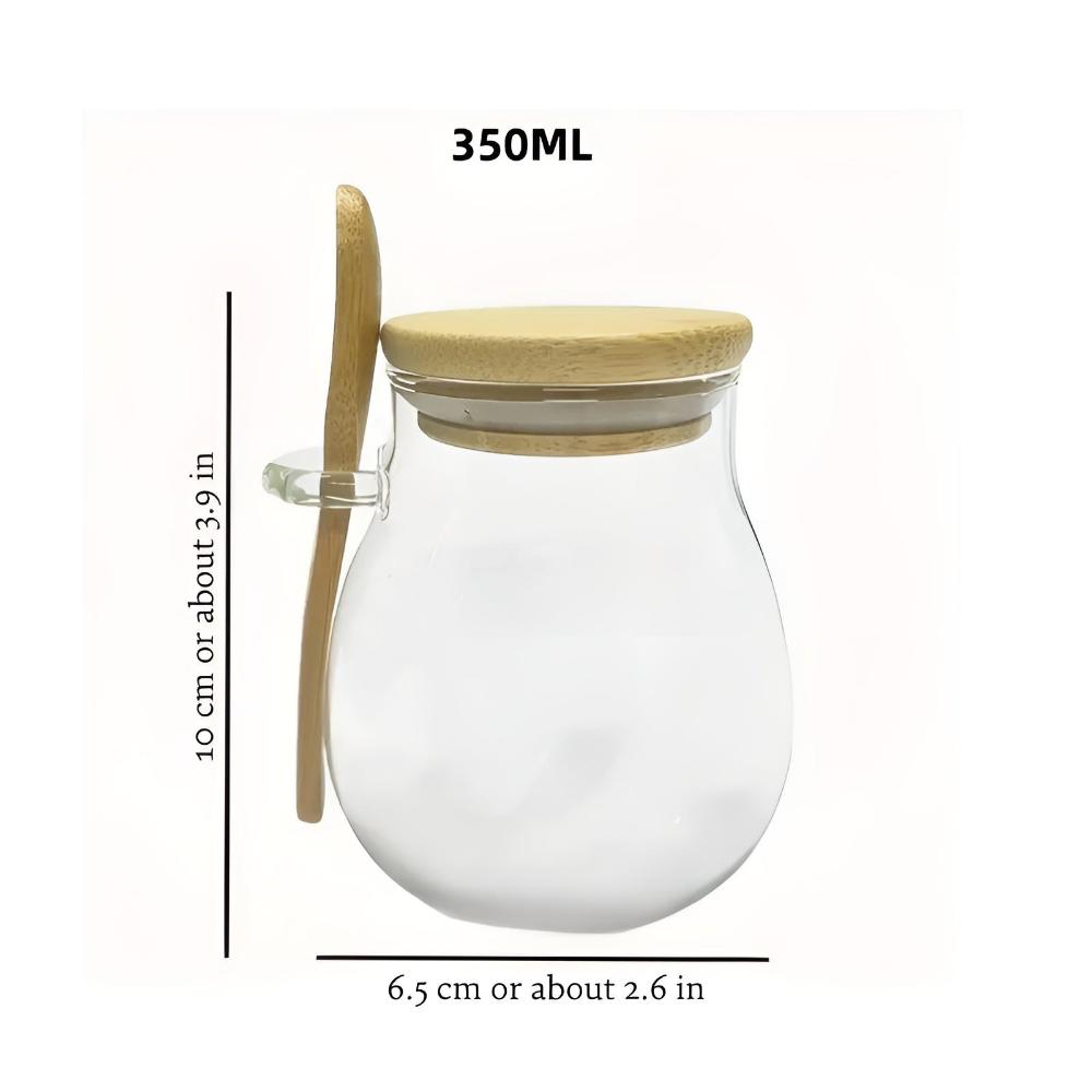 Nature's Pantry Glass Jar 8