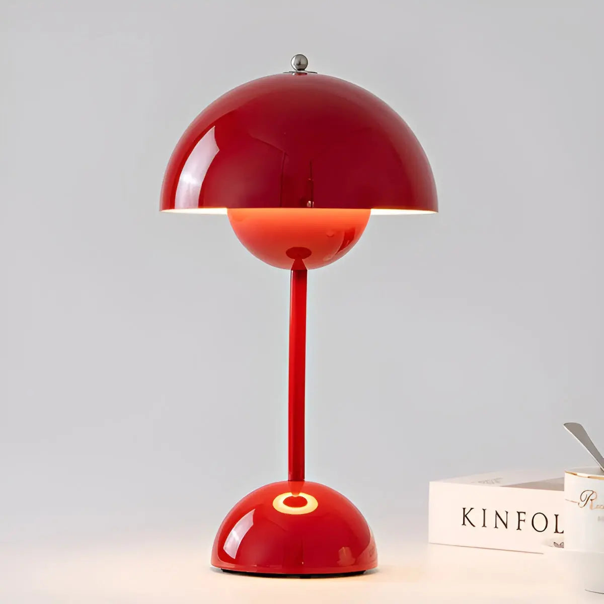 NordicGlow | Stylish Scandinavian LED Table Lamp with Touch Control 8