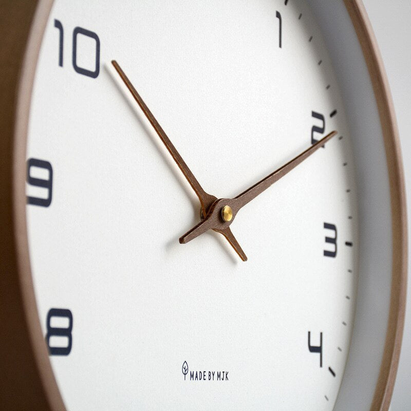 Nordic Collection | Modern Wall Clock with Minimalist Design | Elegant Timepiece for Timeless Décor