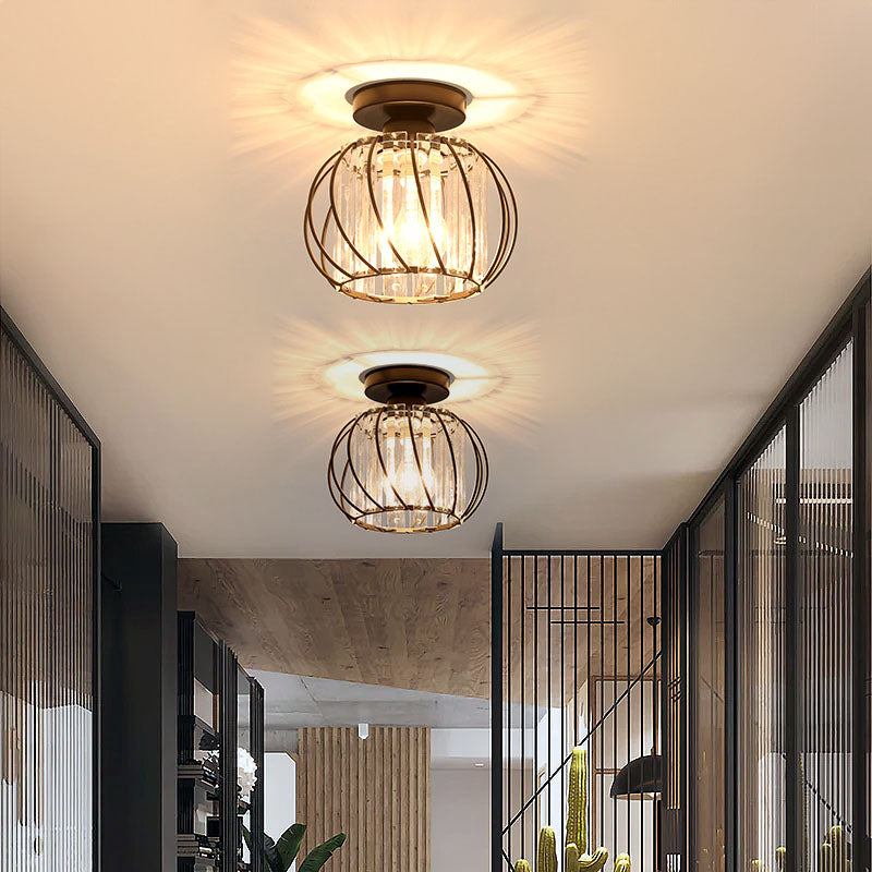 Nordic Luxury | Flush Mount Ceiling Light with Sculptural Design | Elegant Illumination for Serene Spaces