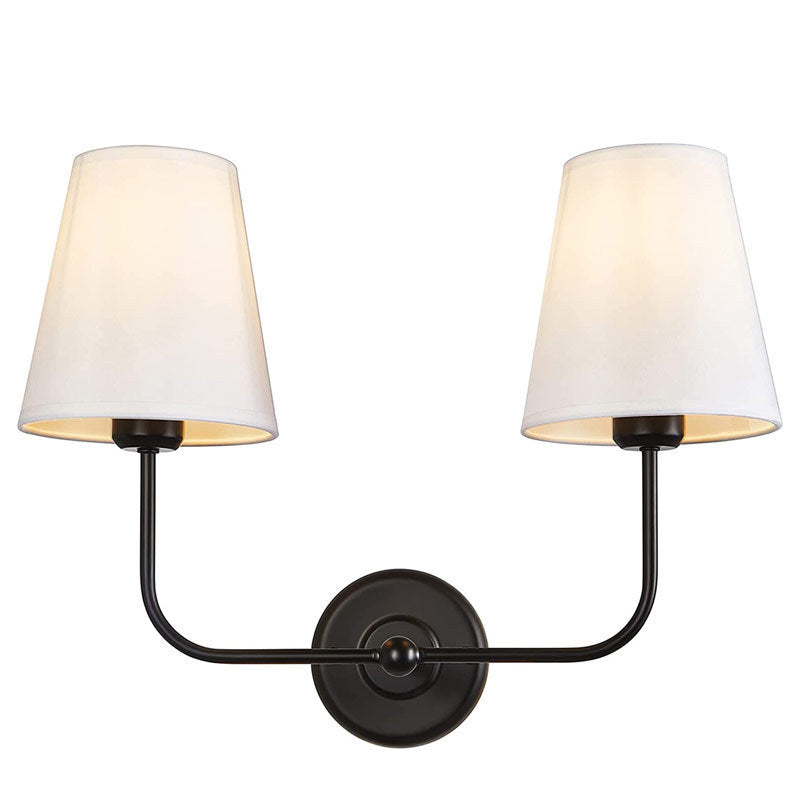 Wall Light Fixture | Modern Linen-Shade Decorative Wall Lamp