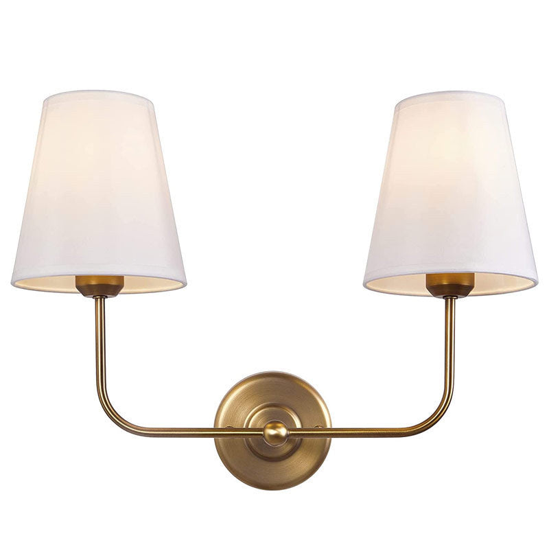 Wall Light Fixture | Modern Linen-Shade Decorative Wall Lamp