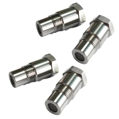 O2 Sensor Adapter | Car Oxygen Sensor Fix with Integrated Catalytic Converter | Durable Stainless Steel Design for Off-Road Performance 4