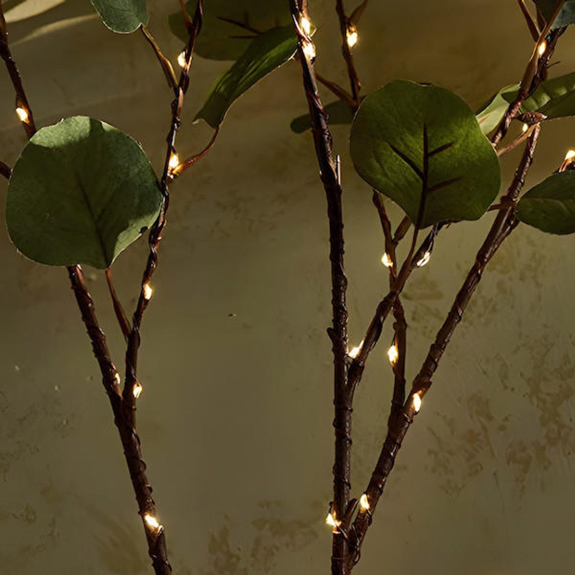 OliveGlow | Enchanting Warm White Battery Operated Fairy Light Branch 3