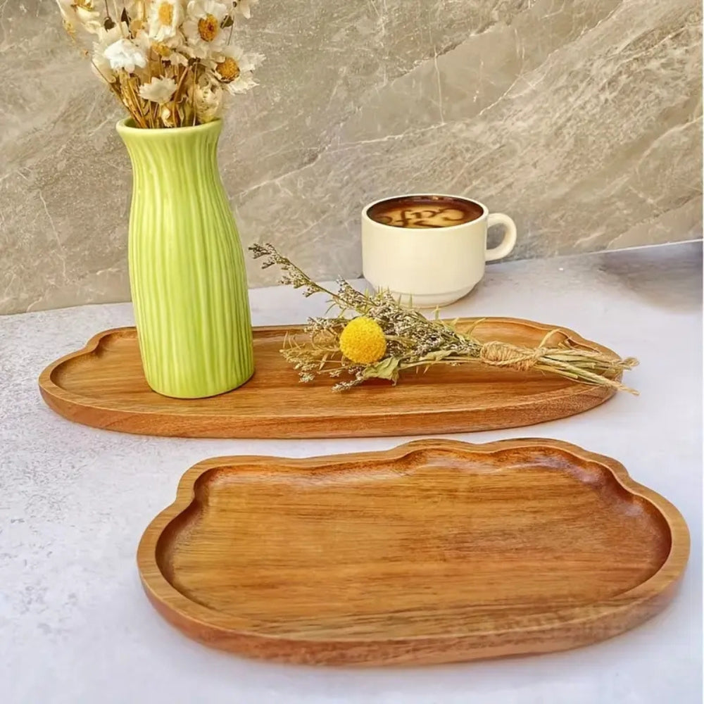 Oren Classic Wooden Serving Tray 0