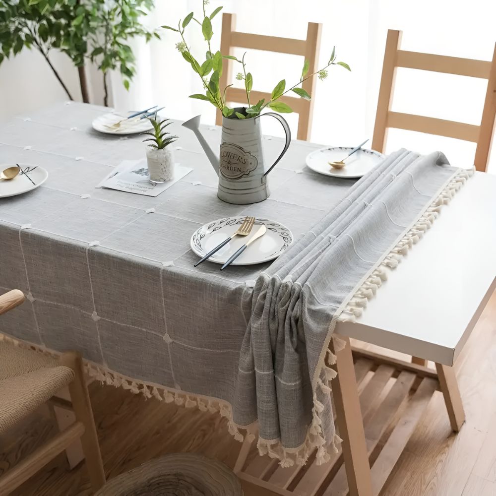 Pastoral Plaid Tablecloth 0