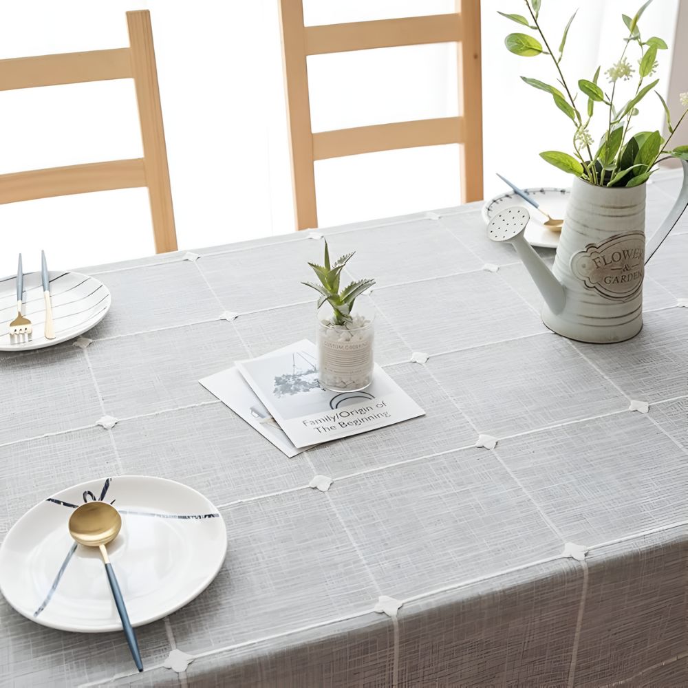 Pastoral Plaid Tablecloth 1