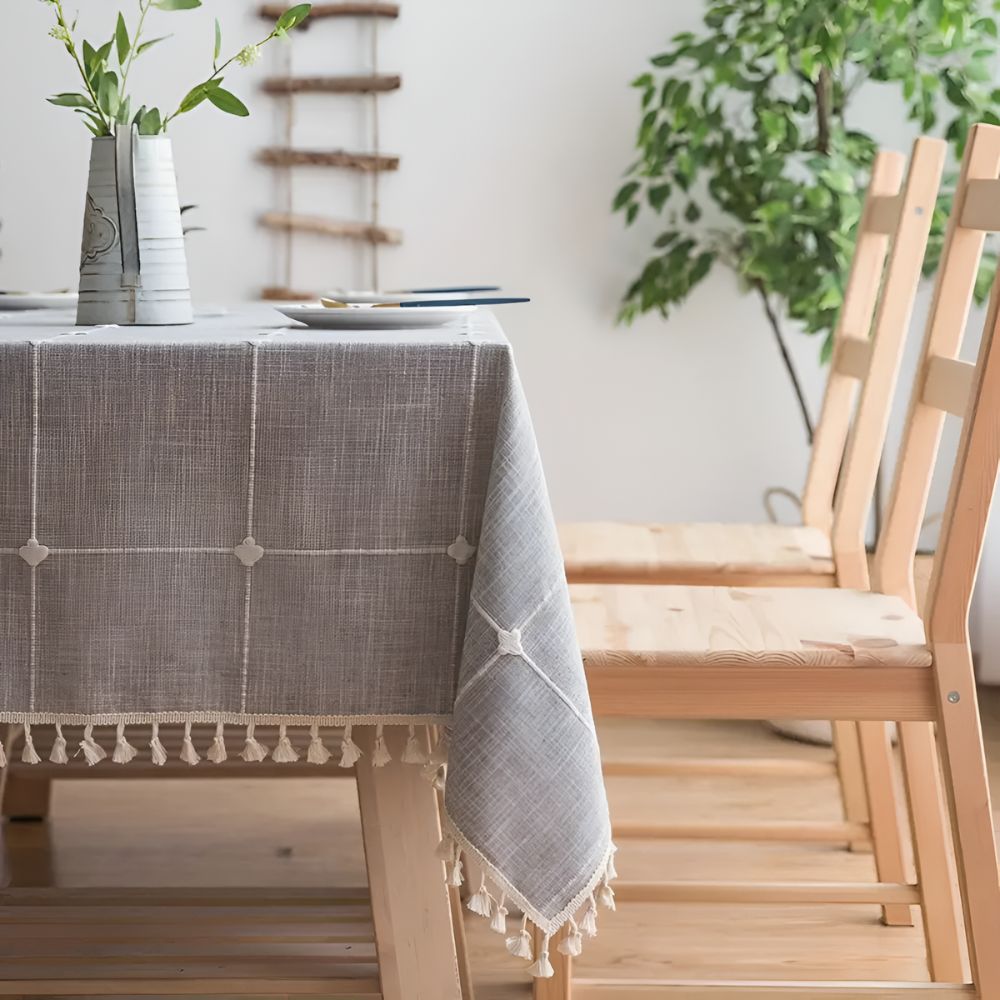 Pastoral Plaid Tablecloth 2
