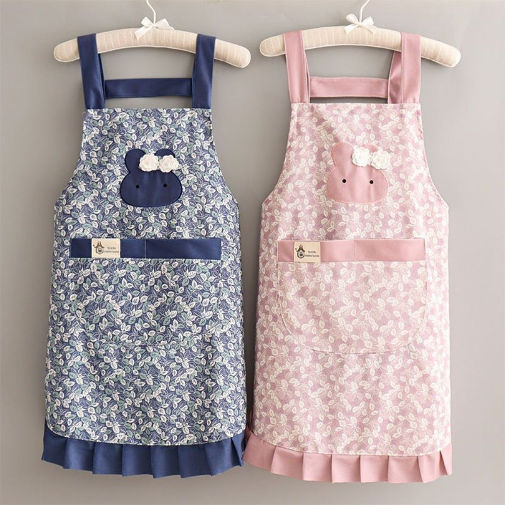 Petal Bunny Household Apron 1