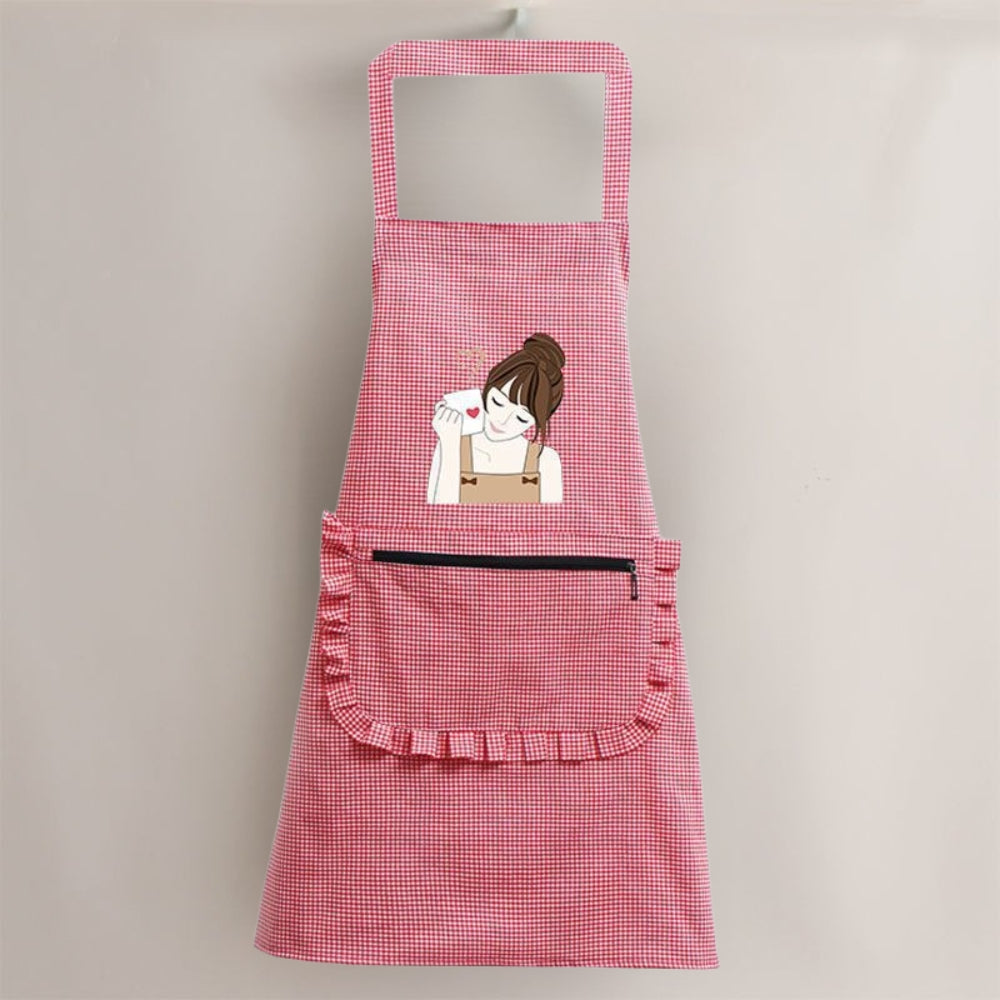 Petal Bunny Household Apron 5