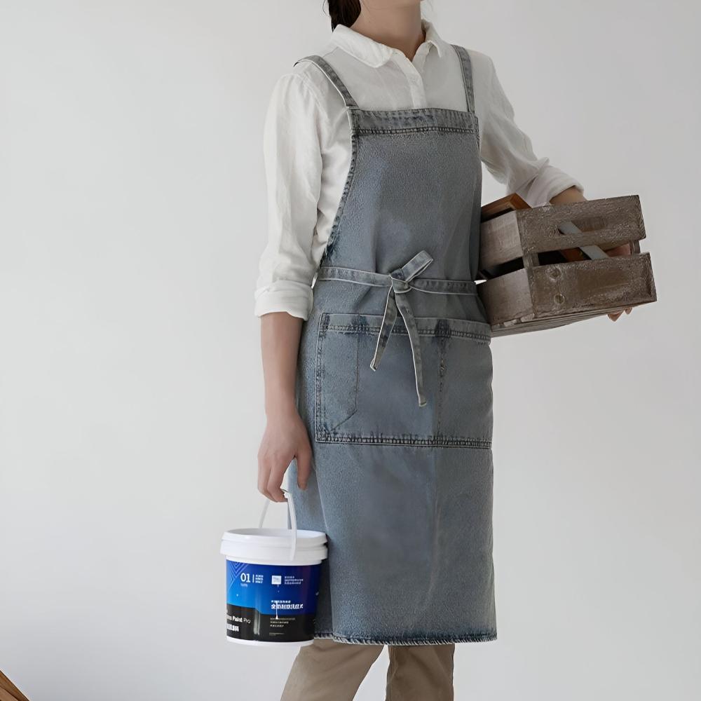 Premium Denim Apron 2