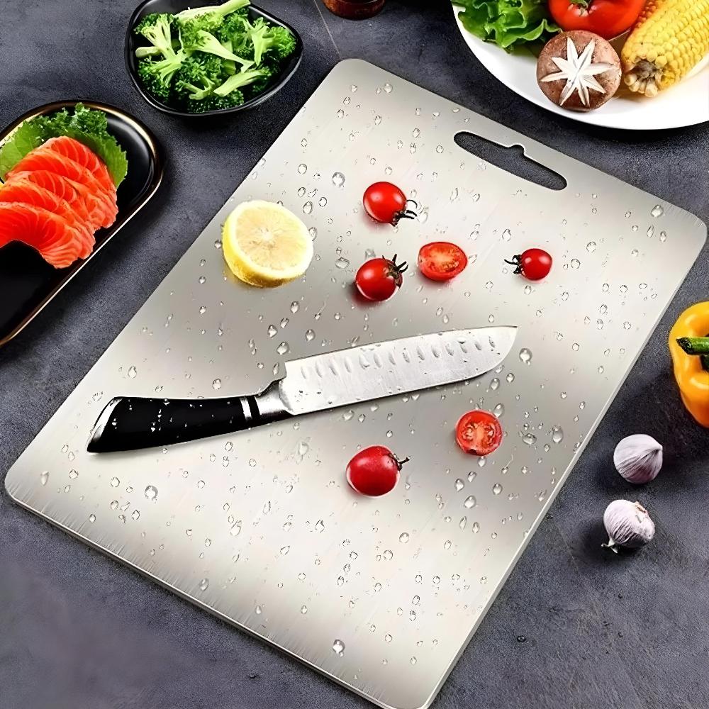 Premium Stainless Steel Cutting Board 1