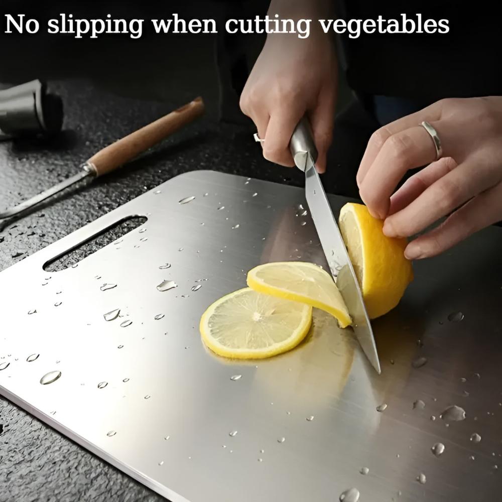 Premium Stainless Steel Cutting Board 6