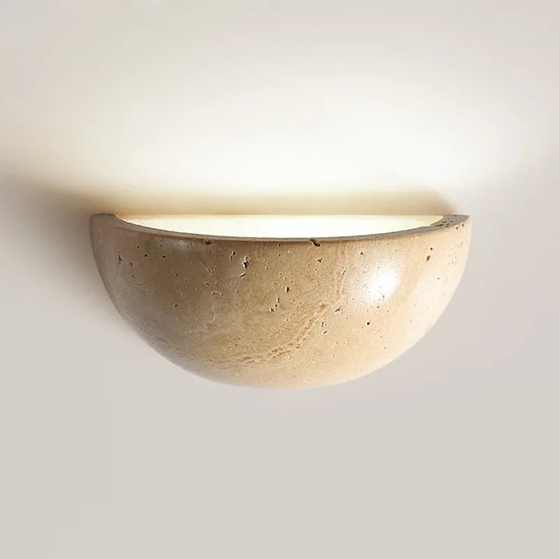Stone Wall Light | Warm Ambient LED Glow
