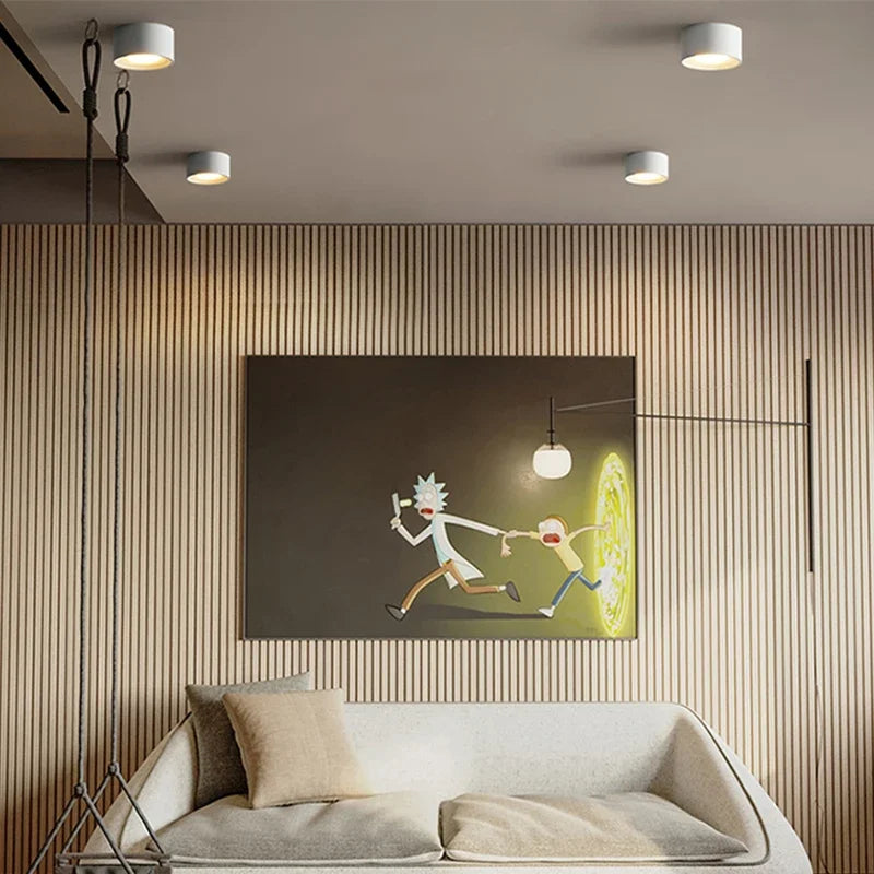 Nordic Cylindrical LED Ceiling Light