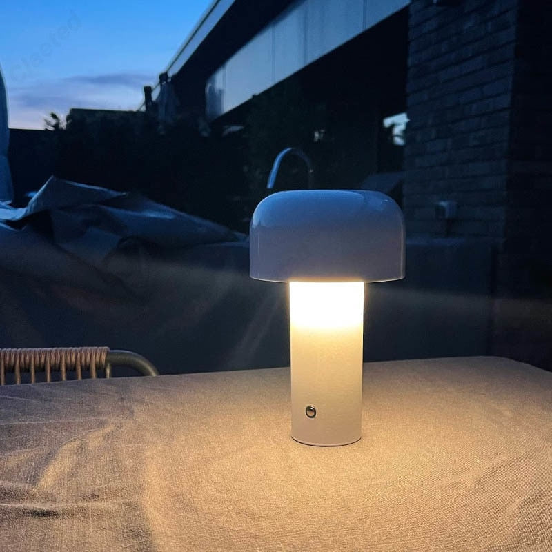 Portable LED Table Lamp | USB Rechargeable | Modern Touch Design