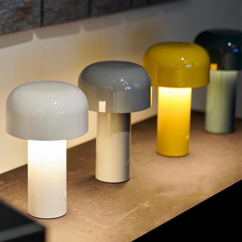 Portable LED Table Lamp | USB Rechargeable | Modern Touch Design