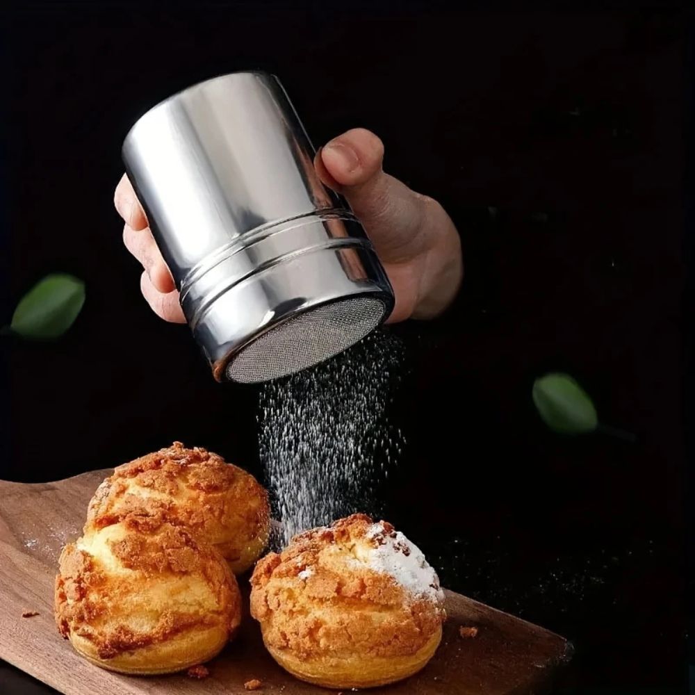 Silver Whirl Powder Shaker 0