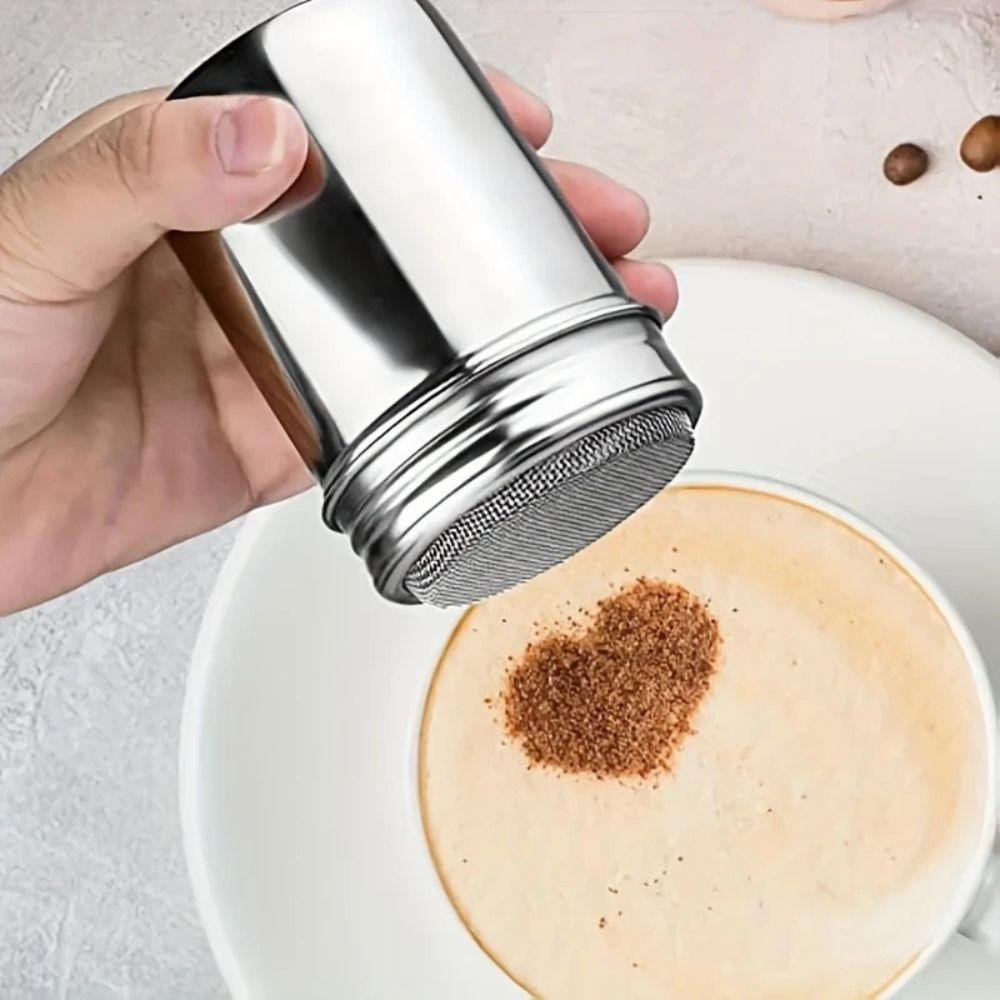 Silver Whirl Powder Shaker 1