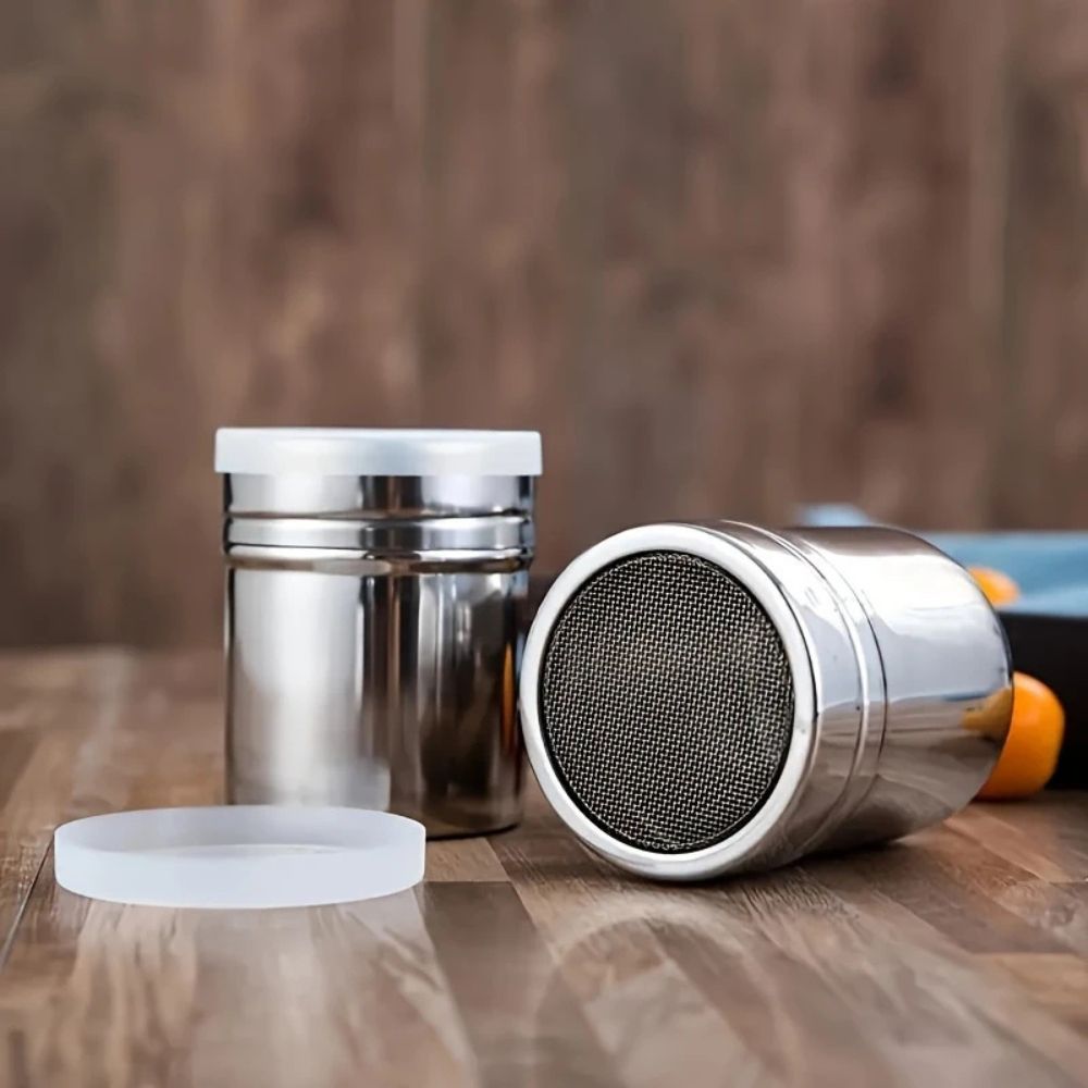 Silver Whirl Powder Shaker 4
