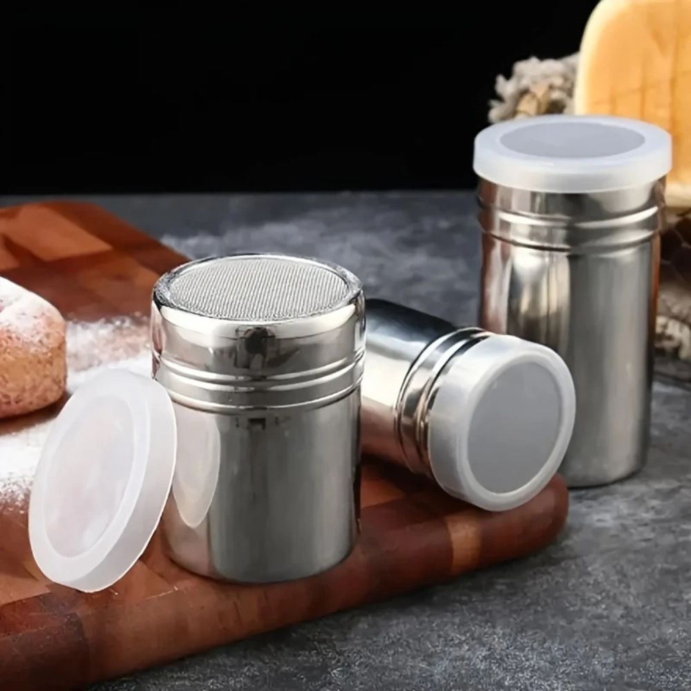 Silver Whirl Powder Shaker 5
